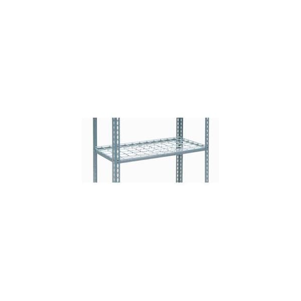 Global Equipment Additional Shelf Level Boltless Wire Deck 36"W x 12"D - Gray 717447 - main